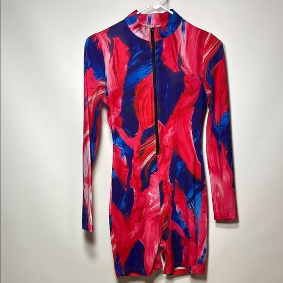 Vibrant Multicolor Women's jumpsuit - Picture 1 of 7